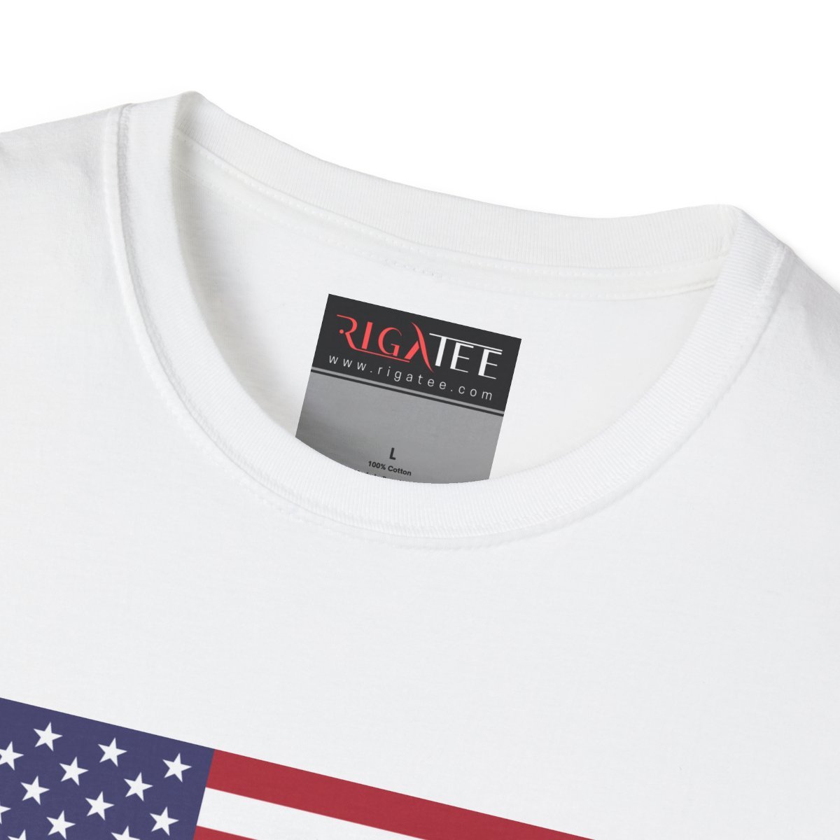 RIGATEE Brand T-Shirt Neck Label