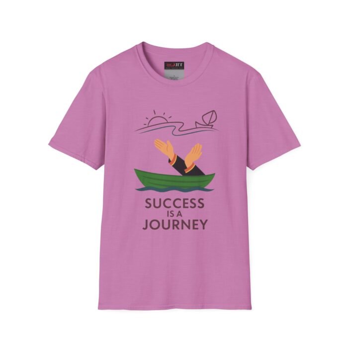 Aura Boat Dance Shirt -Success Is a Journey T-Shirt|,Viral TikTok Trend Tee,Aura Indonesian Trend,Minimalist Clapping,Motivational Funny Tee - Image 11