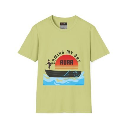 Coming My Day Aura' Graphic, Indonesian Boat Racing Meme Tee, Viral Aura Drip T-Shirt,TikTok Trend Tee, Dancing On Boat Aura Farming Shirt