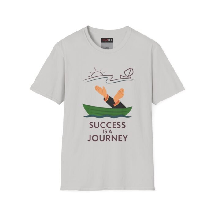 Aura Boat Dance Shirt -Success Is a Journey T-Shirt|,Viral TikTok Trend Tee,Aura Indonesian Trend,Minimalist Clapping,Motivational Funny Tee - Image 6
