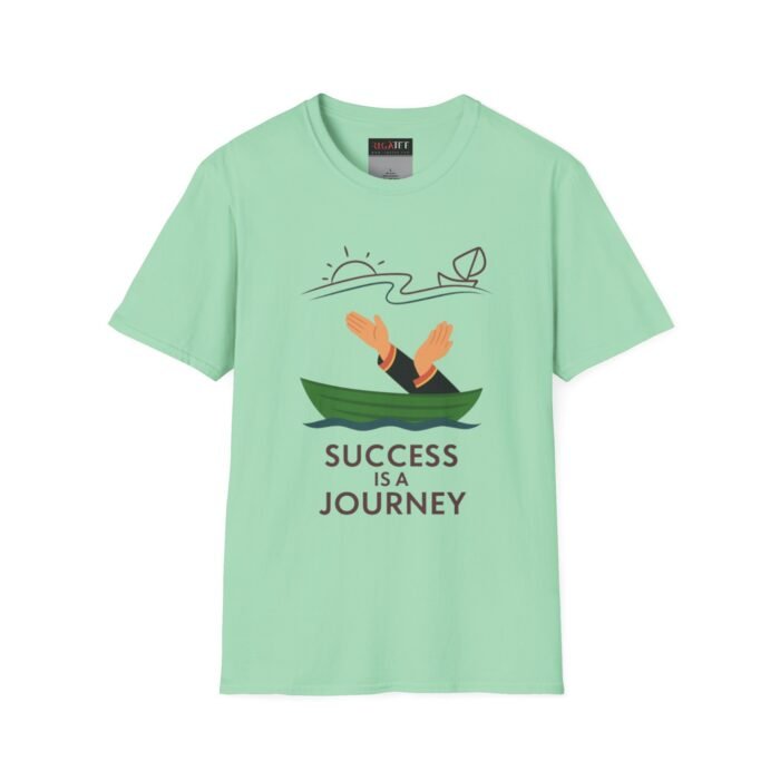Aura Boat Dance Shirt -Success Is a Journey T-Shirt|,Viral TikTok Trend Tee,Aura Indonesian Trend,Minimalist Clapping,Motivational Funny Tee - Image 7