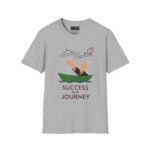Aura Boat Dance Shirt -Success Is a Journey T-Shirt|,Viral TikTok Trend Tee,Aura Indonesian Trend,Minimalist Clapping,Motivational Funny Tee - Image 3