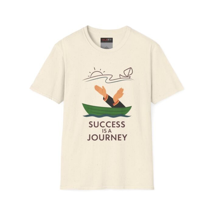 Aura Boat Dance Shirt -Success Is a Journey T-Shirt|,Viral TikTok Trend Tee,Aura Indonesian Trend,Minimalist Clapping,Motivational Funny Tee - Image 4